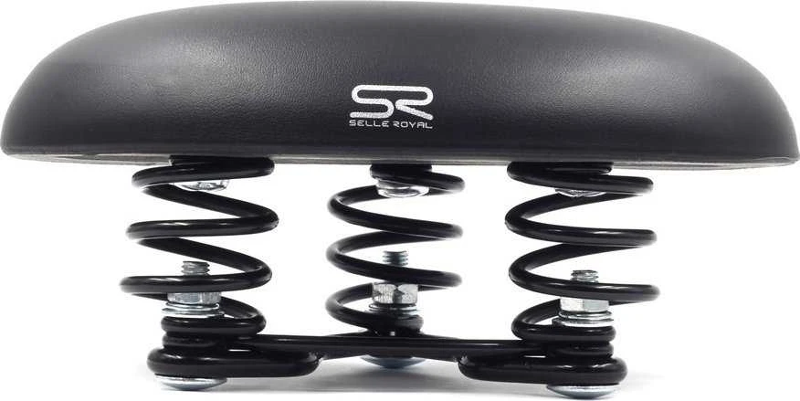 Selle Royal SELLEROYAL CLASSIC RELAXED balnelis 90 laipsnių ROK gelis + moteriškos spyruoklės (NAUJAS 2024 m.)