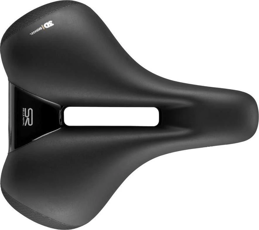 Selle Royal SELLEROYAL PREMIUM RELAXED 90 laipsnių balnelis ELLIPSE gelis + elastomerai unisex 638g (NAUJIENA 2024)