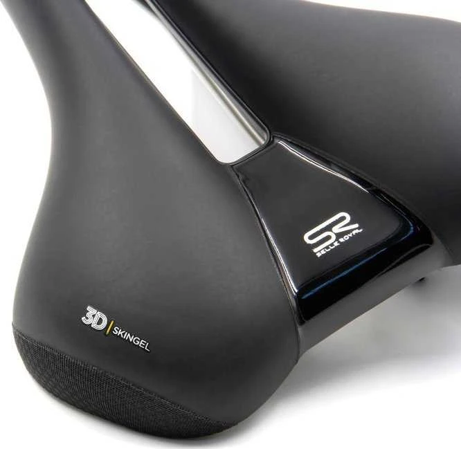Selle Royal SELLEROYAL PREMIUM RELAXED 90 laipsnių balnelis ELLIPSE gelis + elastomerai unisex 638g (NAUJIENA 2024)