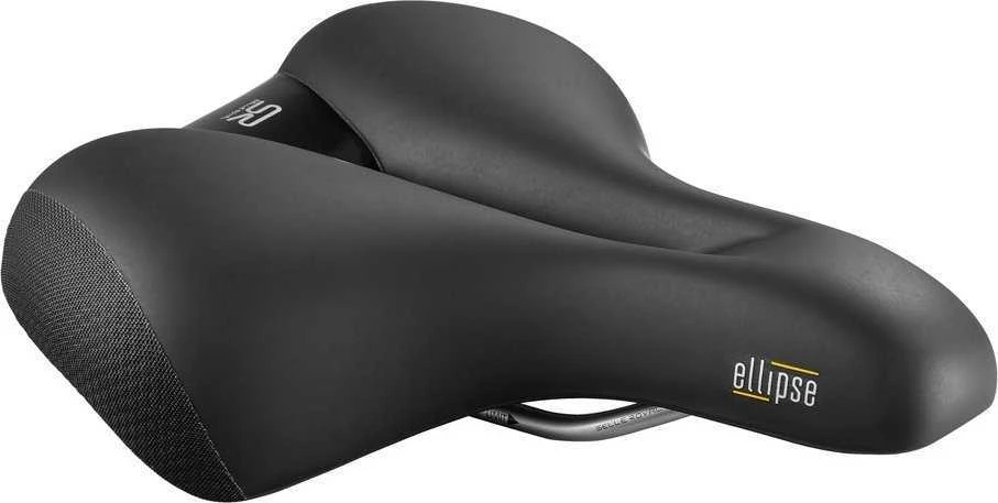 Selle Royal SELLEROYAL PREMIUM RELAXED 90 laipsnių balnelis ELLIPSE gelis + elastomerai unisex 638g (NAUJIENA 2024)