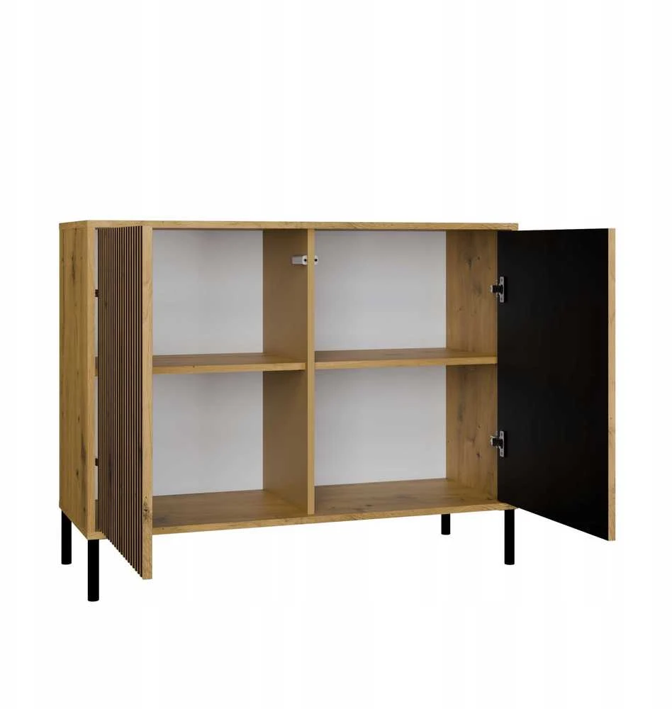 Top E Shop KAMARO 2D SLIM komoda, kašmyro spalvos
