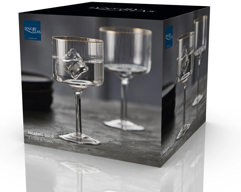 Selsey Lyngby Glas Krystal Lyngby Gin & tonic stiklinės 4 vnt