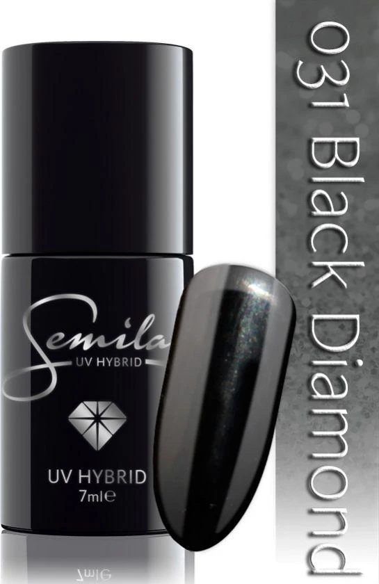 Semilac 031 Juodas Diamond 7ml
