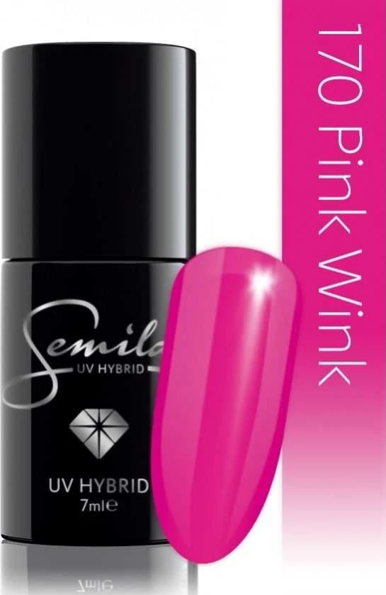 Semilac gelinis lakas 7 ml Rožinė Wink 170