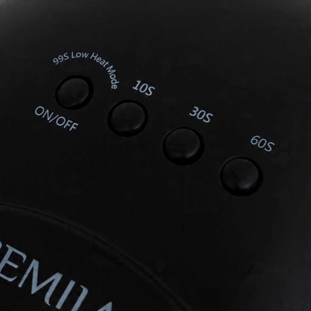 Semilac nagų lempa SEMILAC nagų lempa UV LED 24W/48 All Juodas