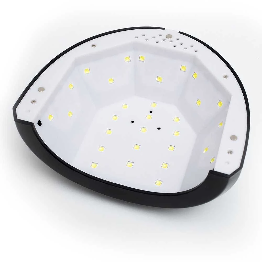 Semilac nagų lempa SEMILAC nagų lempa UV LED 24W/48 All Juodas