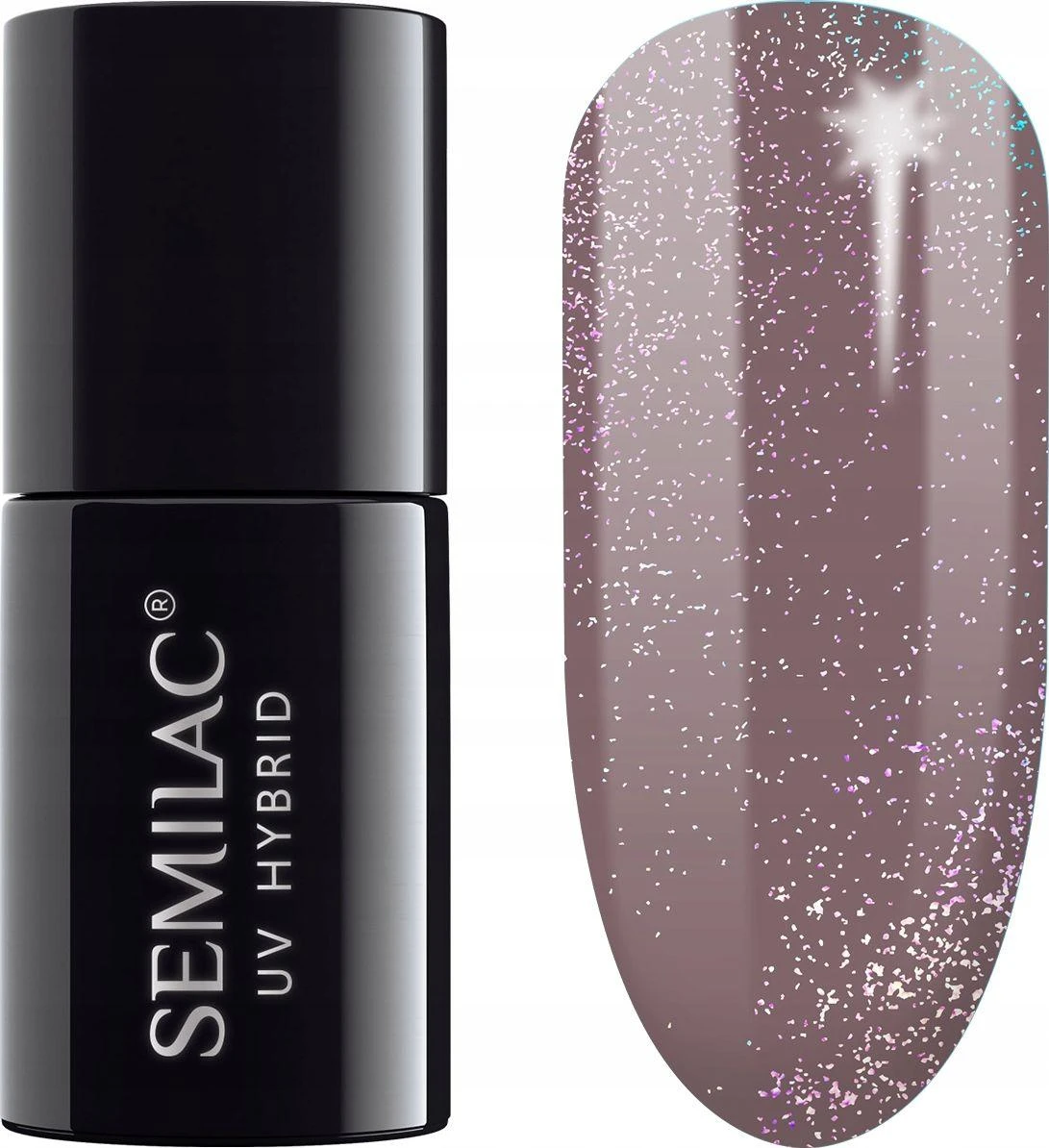 Semilac Semilac Gel lakas Nr.322 Shimmer Dust Brown 7ml universalus