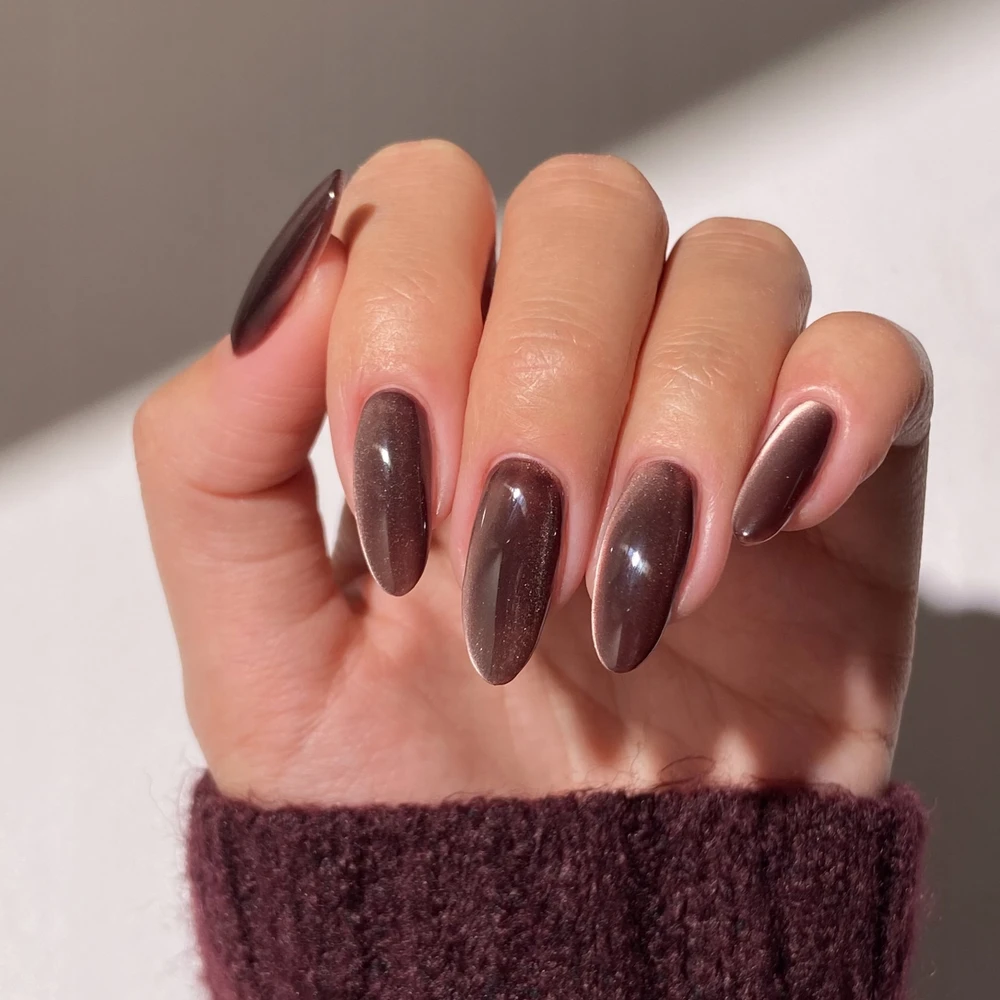 Semilac SEMILAC Inner Glow hibridinis lakas 965 Chocolate Gloss 7 ml