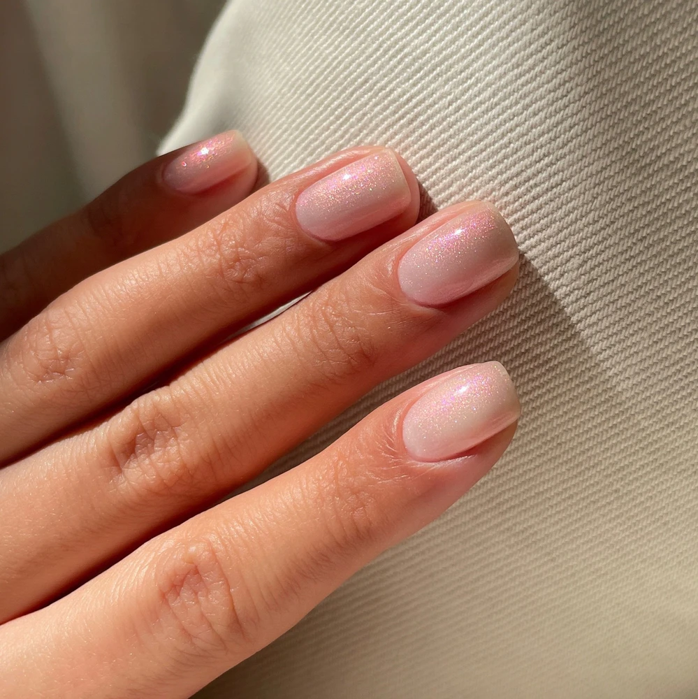 Semilac SEMILAC Inner Glow Hibridinis lakas 960 Rožinė Glazed 7 ml