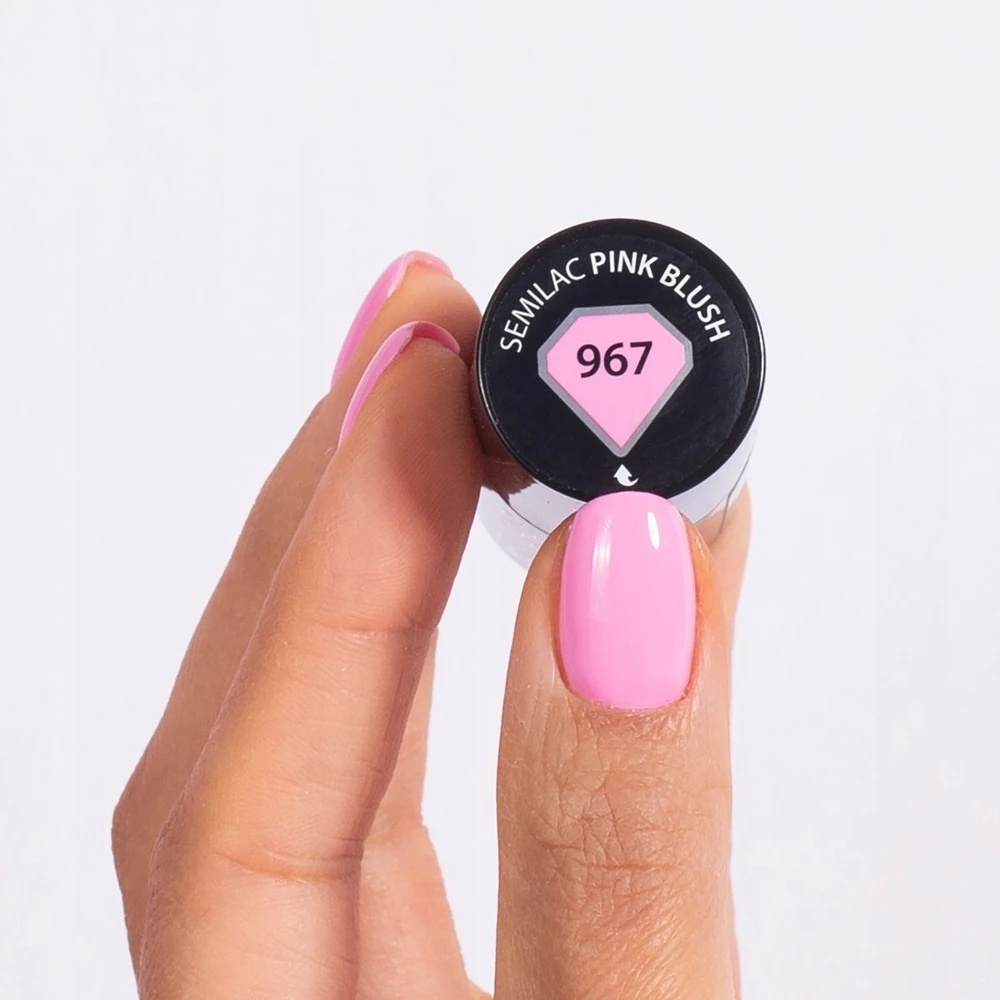 Semilac SEMILAC LAKIER 967 Rožinė Blush 7ml&