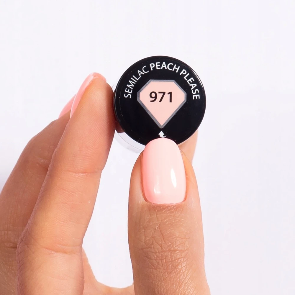 Semilac SEMILAC LAKAS 971 Peach Please 7ml