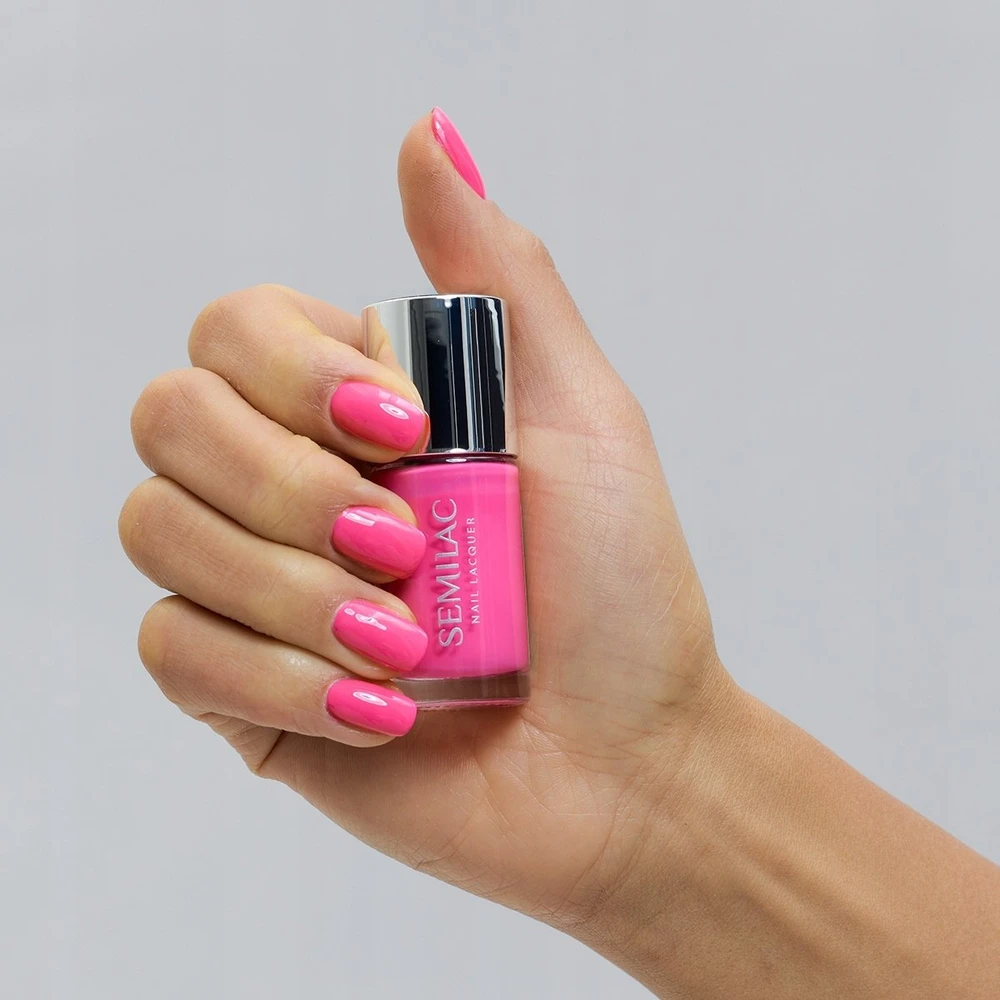 Semilac SEMILAC Nagų lakas Klasikinis nagų lakas 119 Neon Rožinė 9 ml