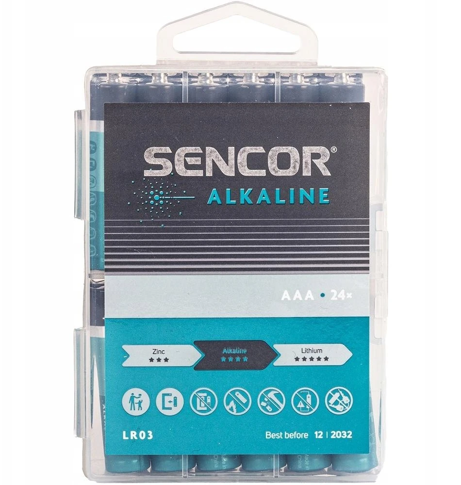 SBA LR03 24 BOX AAA Alk SENCOR