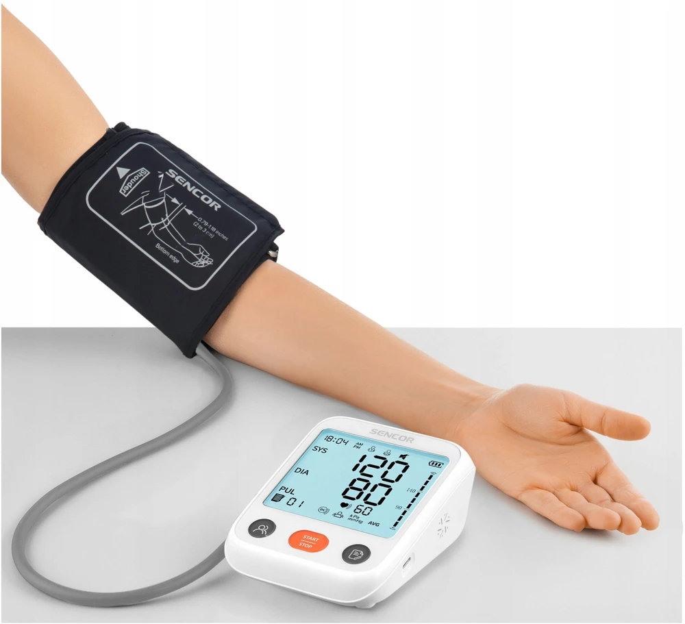Kraujospūdžio matuoklis Sencor Sencor SBP 1150WH Blood Pressure Monitorius