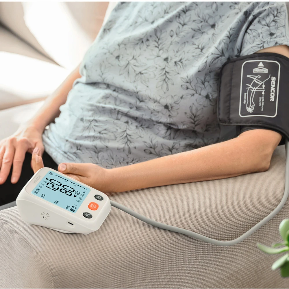 Kraujospūdžio matuoklis Sencor Sencor SBP 1150WH Blood Pressure Monitorius