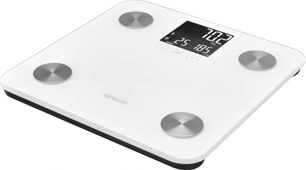 Vonios svarstyklės Sencor SBS 6025WH