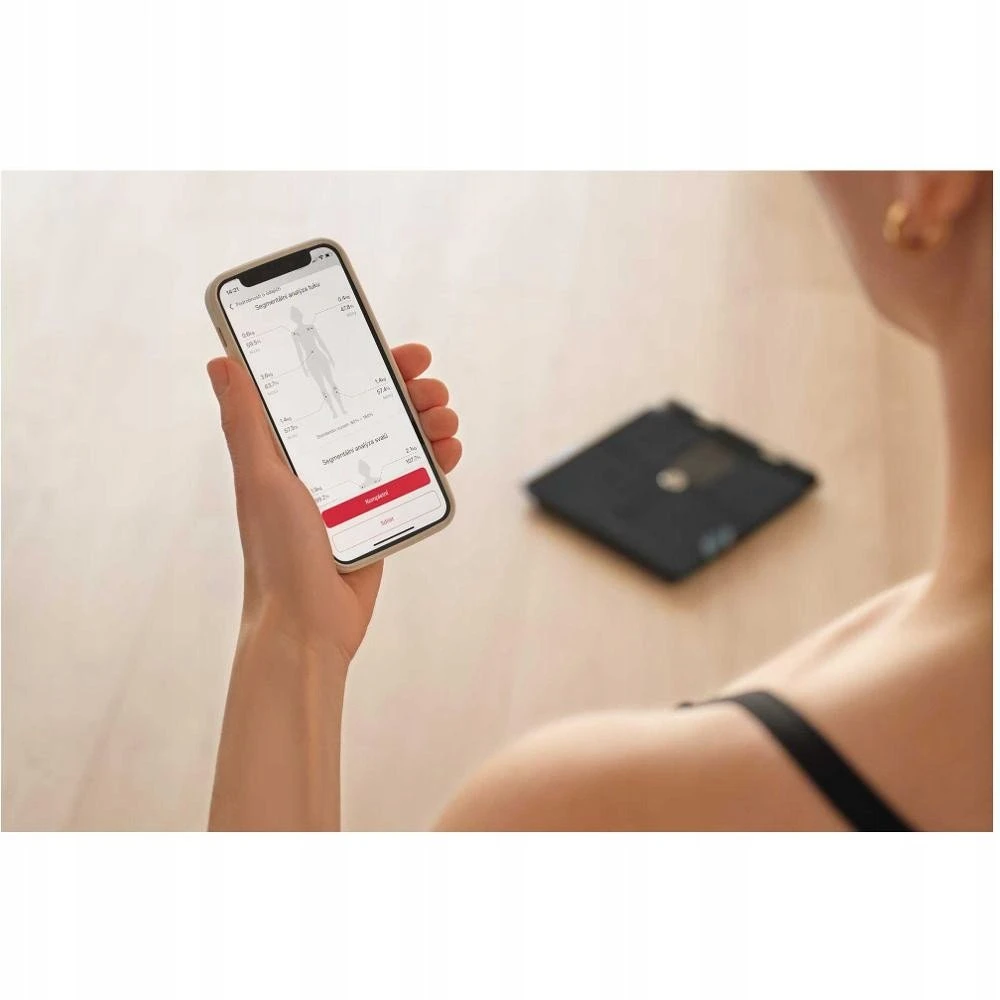 Vonios svarstyklės Sencor SBS 9102BK Svarstyklės Fitness Bluetooth