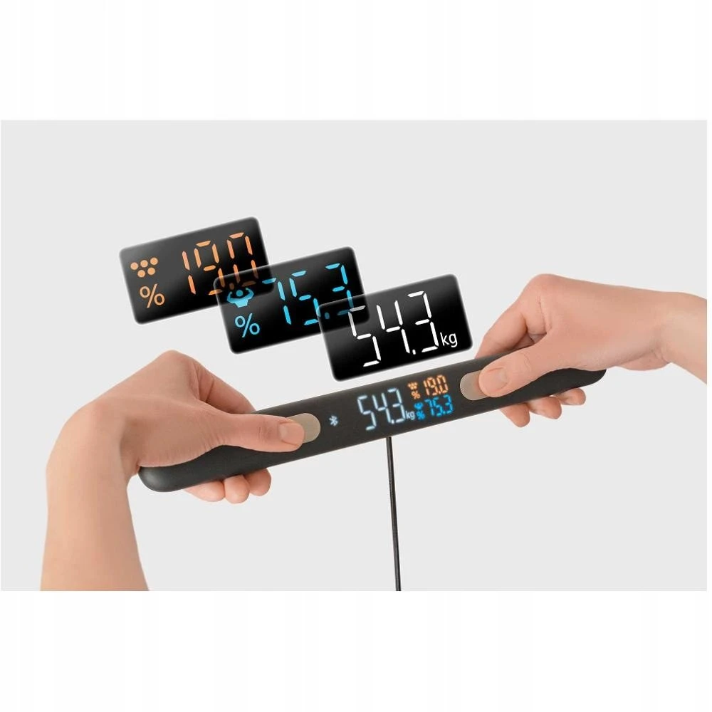 Vonios svarstyklės Sencor SBS 9102BK Svarstyklės Fitness Bluetooth