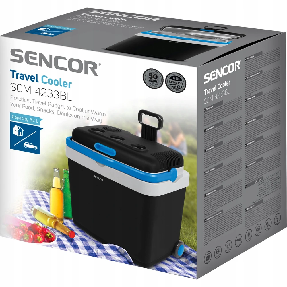 Turistinis šaldytuvas Sencor SCM 4233BL-EUE4