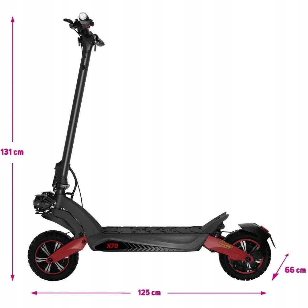 Paspirtukas elektrinė Sencor SCOOTER X70 OFF-ROAD