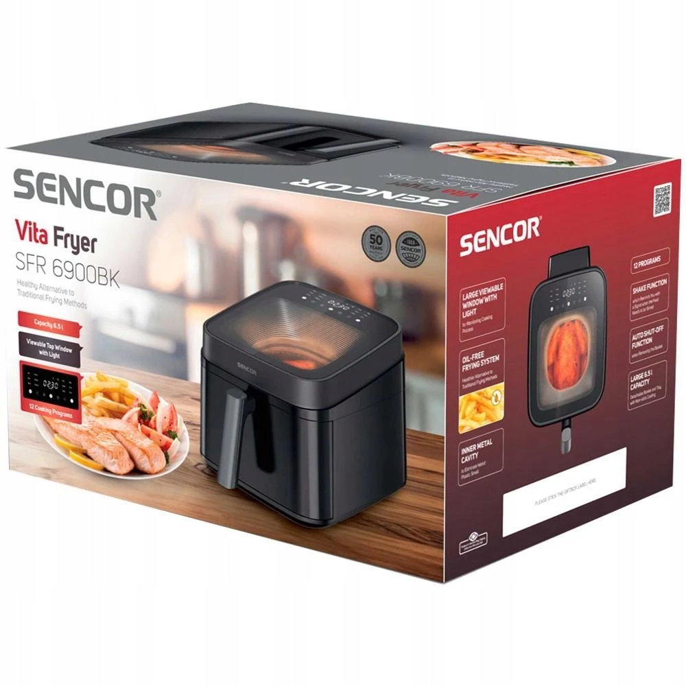 SFR 6900BK Vita gruzdintuvė SENCOR