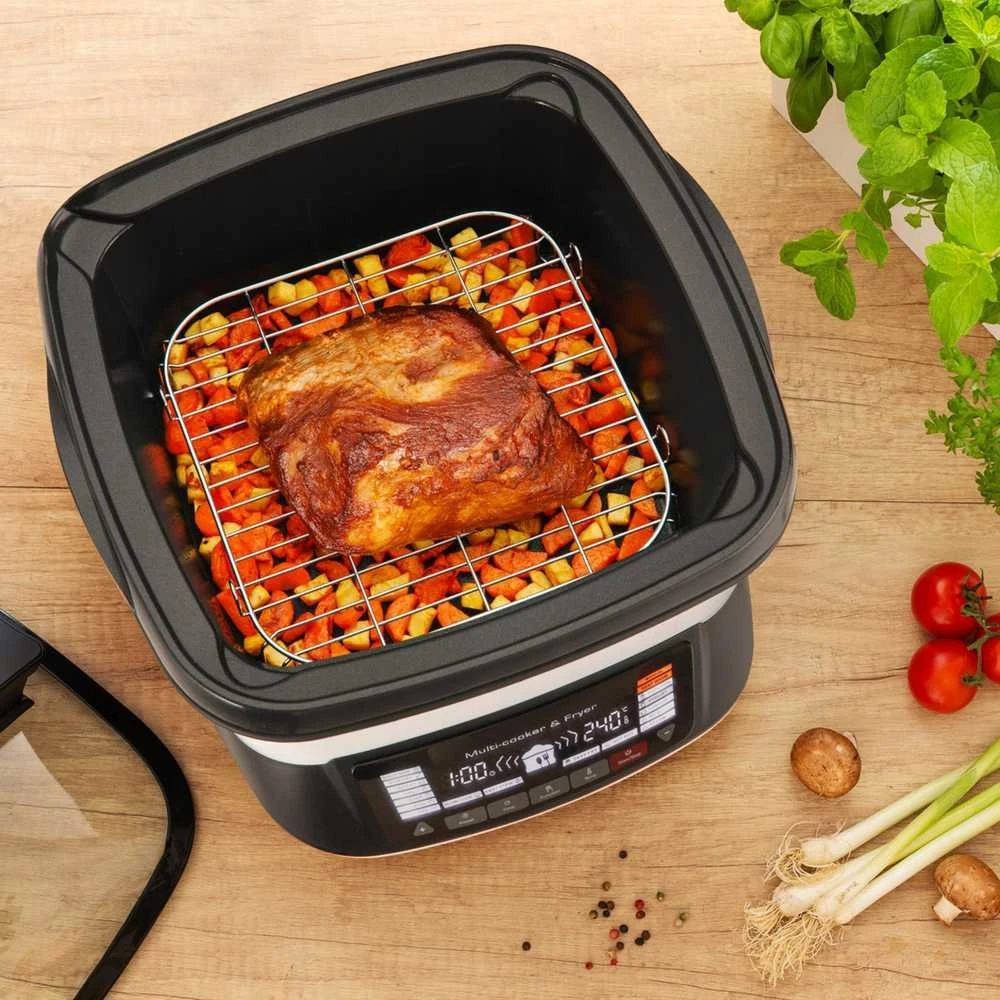Gruzdintuvė beztłuszczowa Sencor SFR 9400WH Daugiafunkcis kepimo prietaisas 18in1 4.8L 1800W