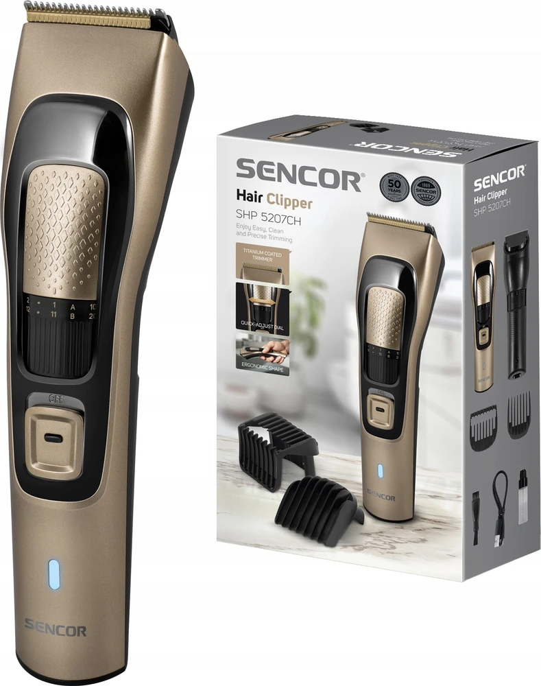Plaukų kirpimo mašinėlė Sencor SHP 5207CH