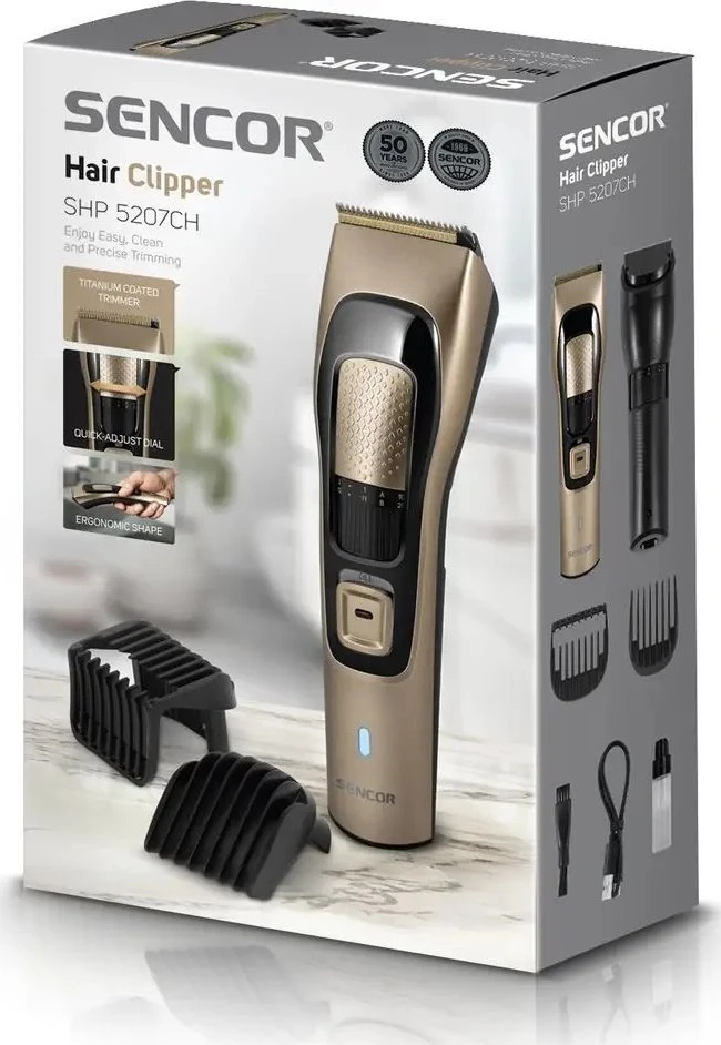 Plaukų kirpimo mašinėlė Sencor SHP 5207CH