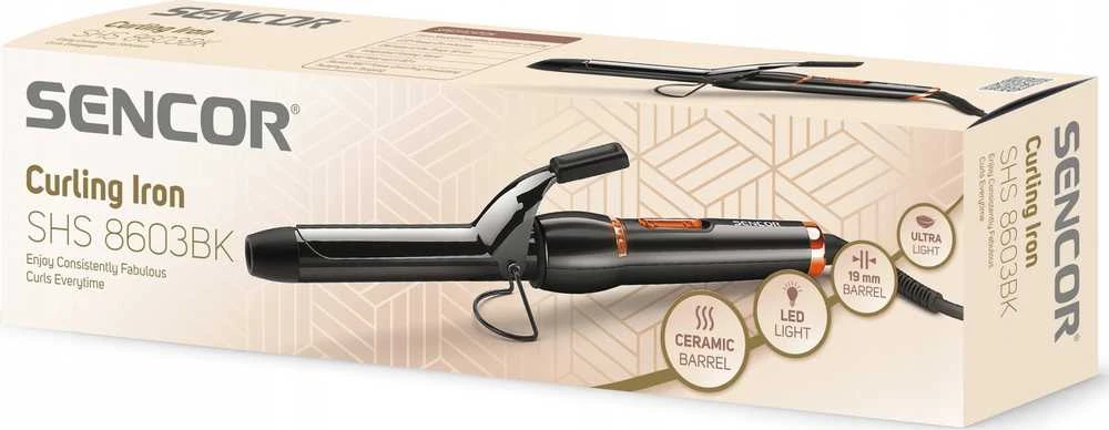 Sencor Plaukų formavimo žnyplės SHS 8603BK