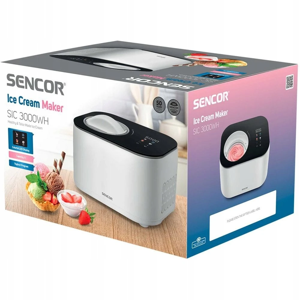 Sencor SIC 3000GY ledų gaminimo aparatas Ledų gaminimo aparatas