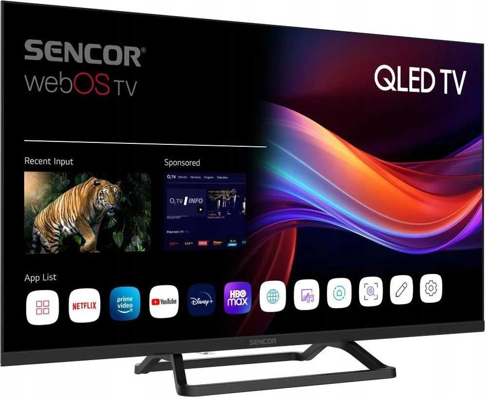 Televizorius Sencor SLE 32QF860B | 32" QLED | webOS