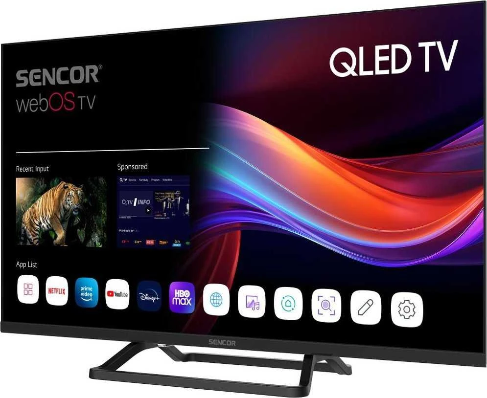 Televizorius Sencor SLE 32QF860B | 32" QLED | webOS