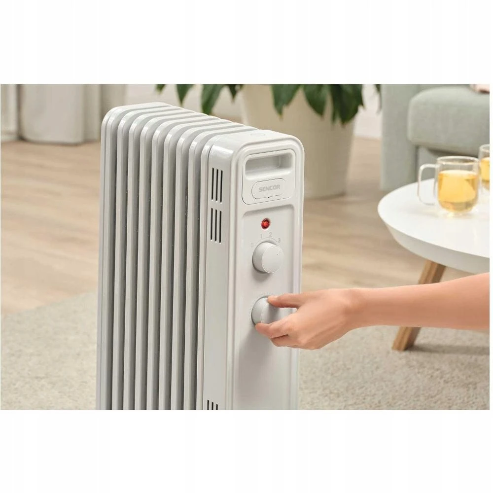 Tepalinis šildytuvas Sencor SOH 3409WH, 2000 W