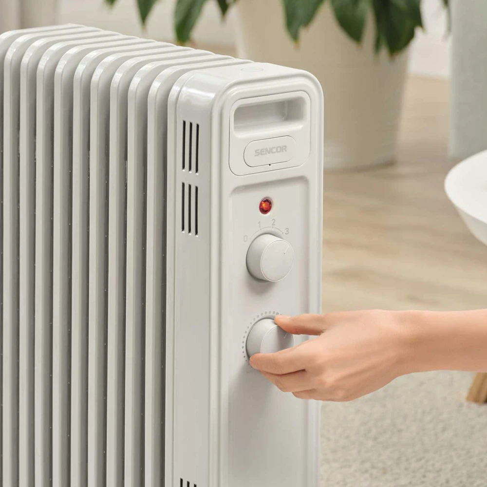 Tepalinis šildytuvas Sencor SOH 3411WH, 2300 W