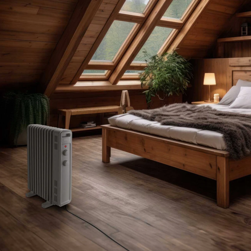 Tepalinis šildytuvas Sencor SOH 3411WH, 2300 W