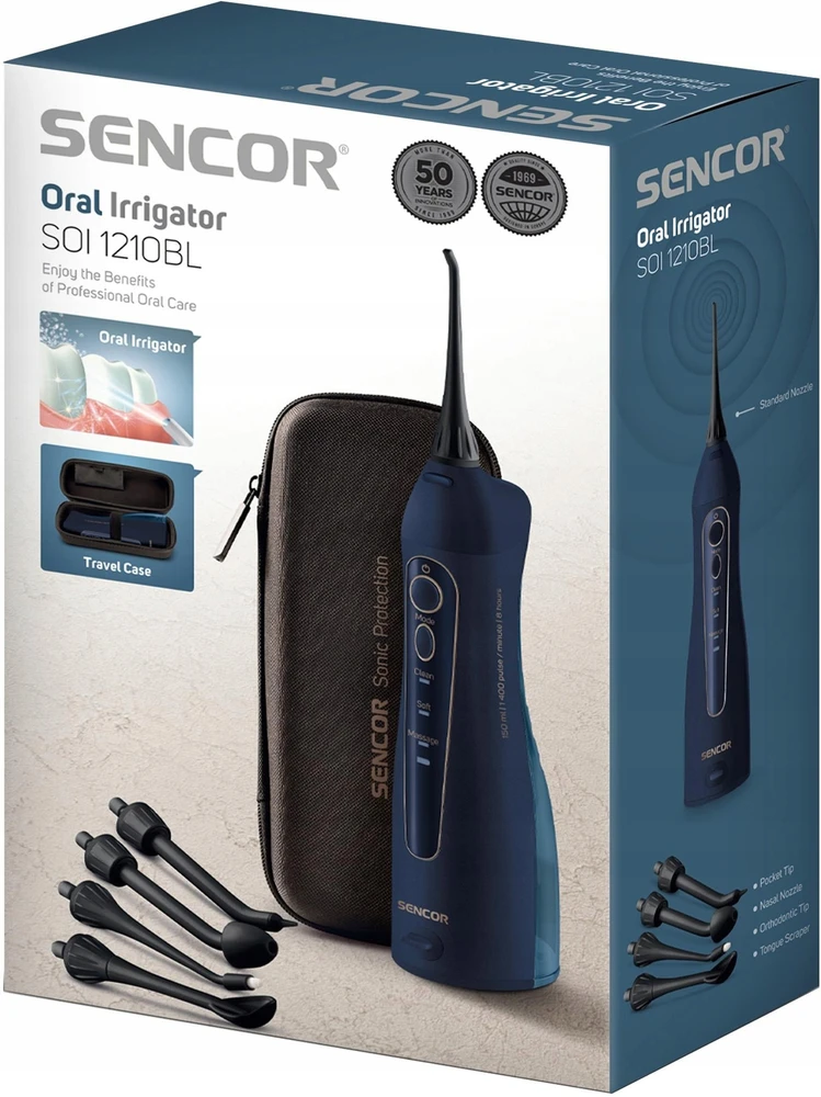 Sencor elektrinis burnos irigatorius SOI1210BL