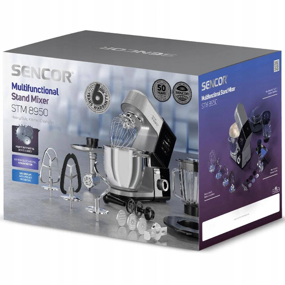 Virtuvinis kombainas Robot planetarny Sencor STM 8950 Maišytuvas planetarny