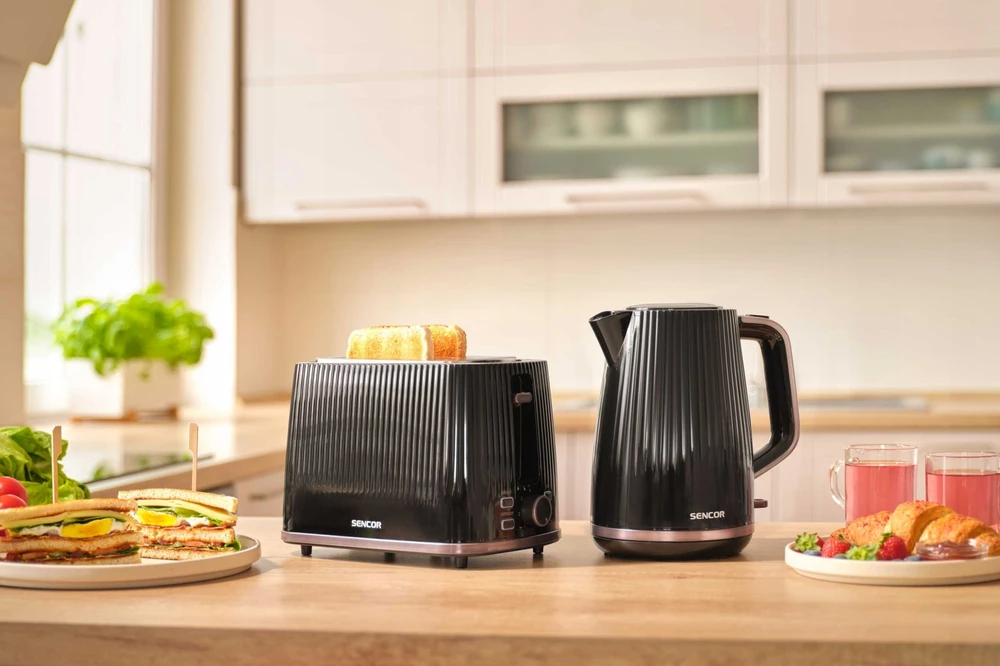 Skrudintuvas STS 7511BK Electric toaster SENCOR