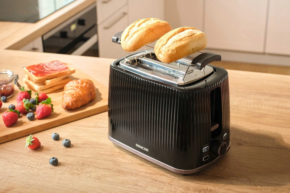 Skrudintuvas STS 7511BK Electric toaster SENCOR