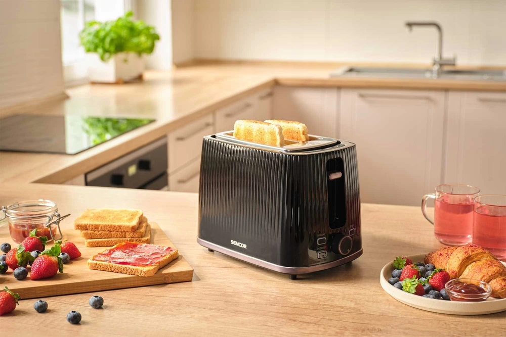 Skrudintuvas STS 7511BK Electric toaster SENCOR