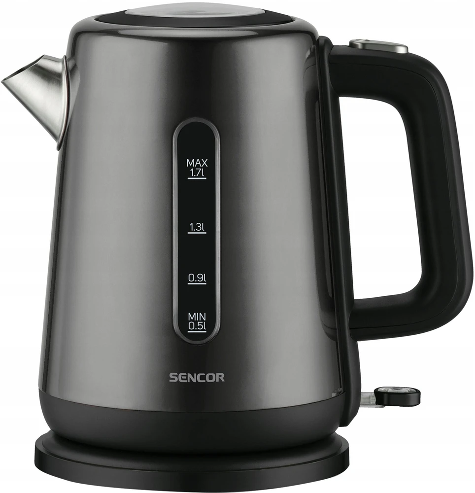 Sencor elektrinis virdulys 1,7l, pilkas SWK1753BK