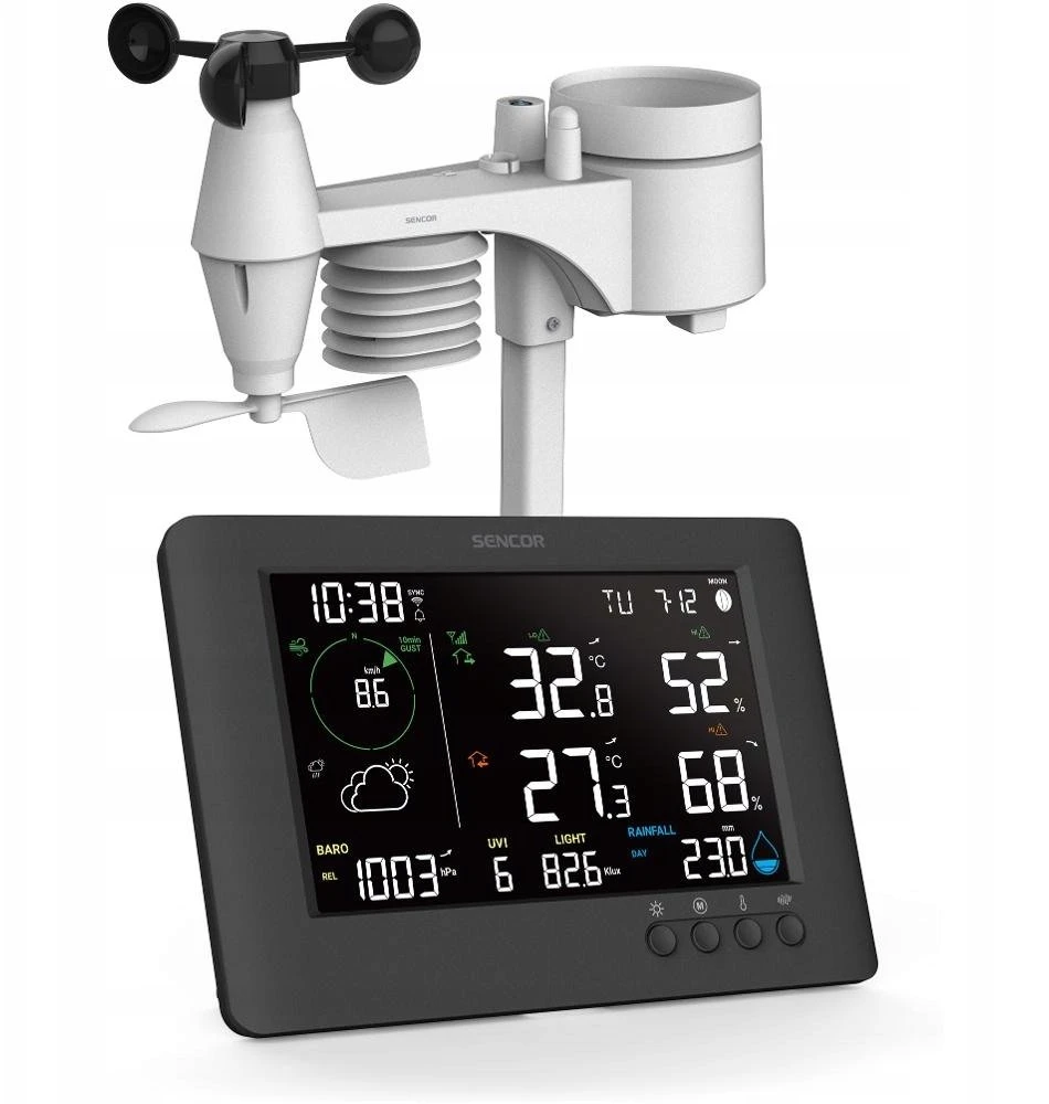 SWS 10500 WIFI meteorologinės stotelės SENCOR