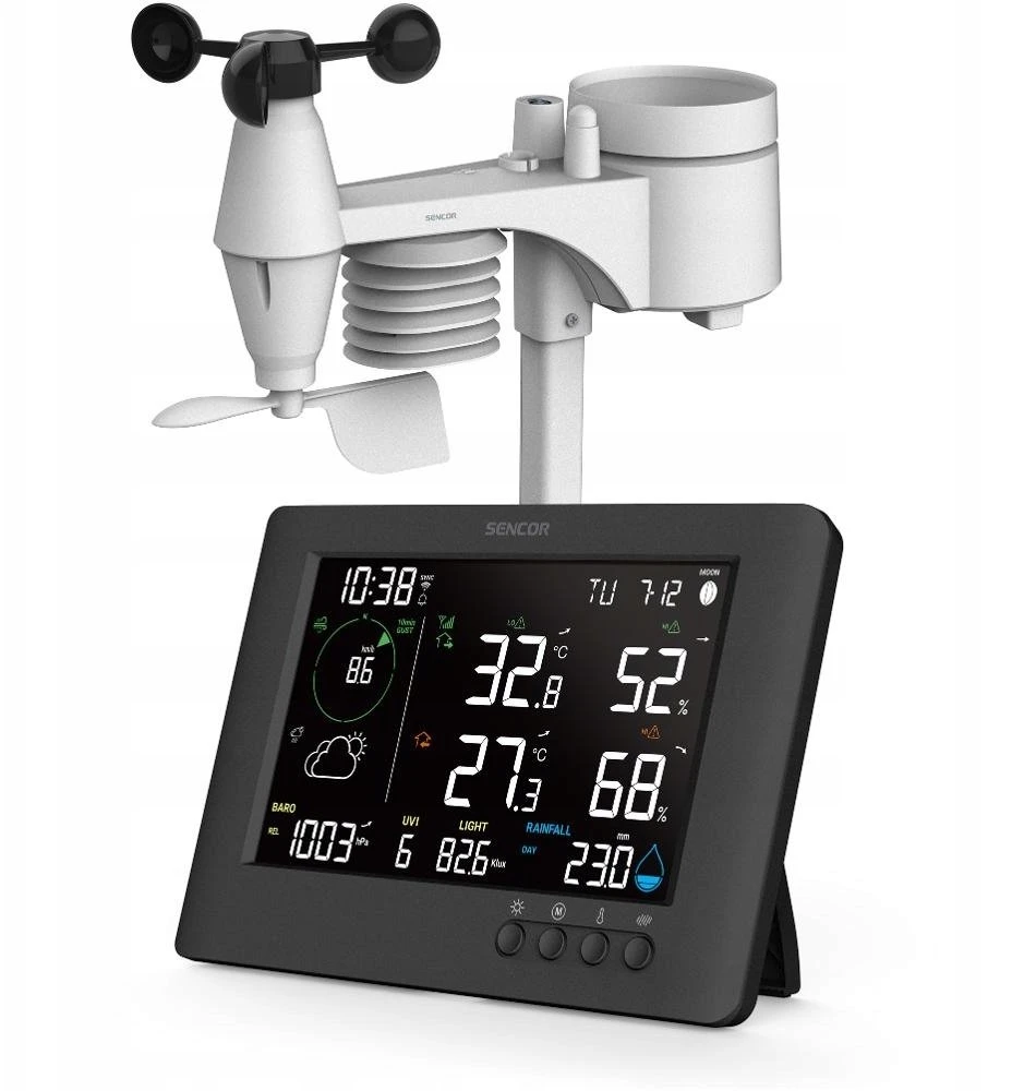 SWS 10500 WIFI meteorologinės stotelės SENCOR