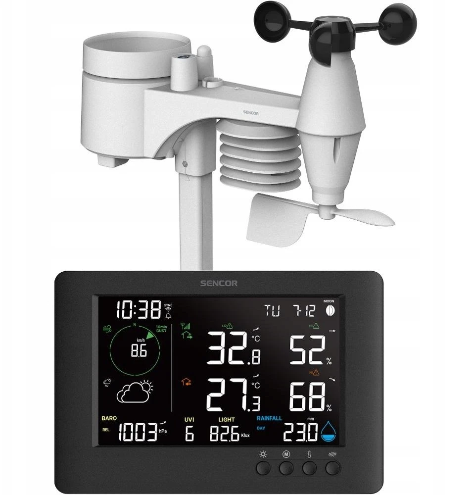 SWS 10500 WIFI meteorologinės stotelės SENCOR