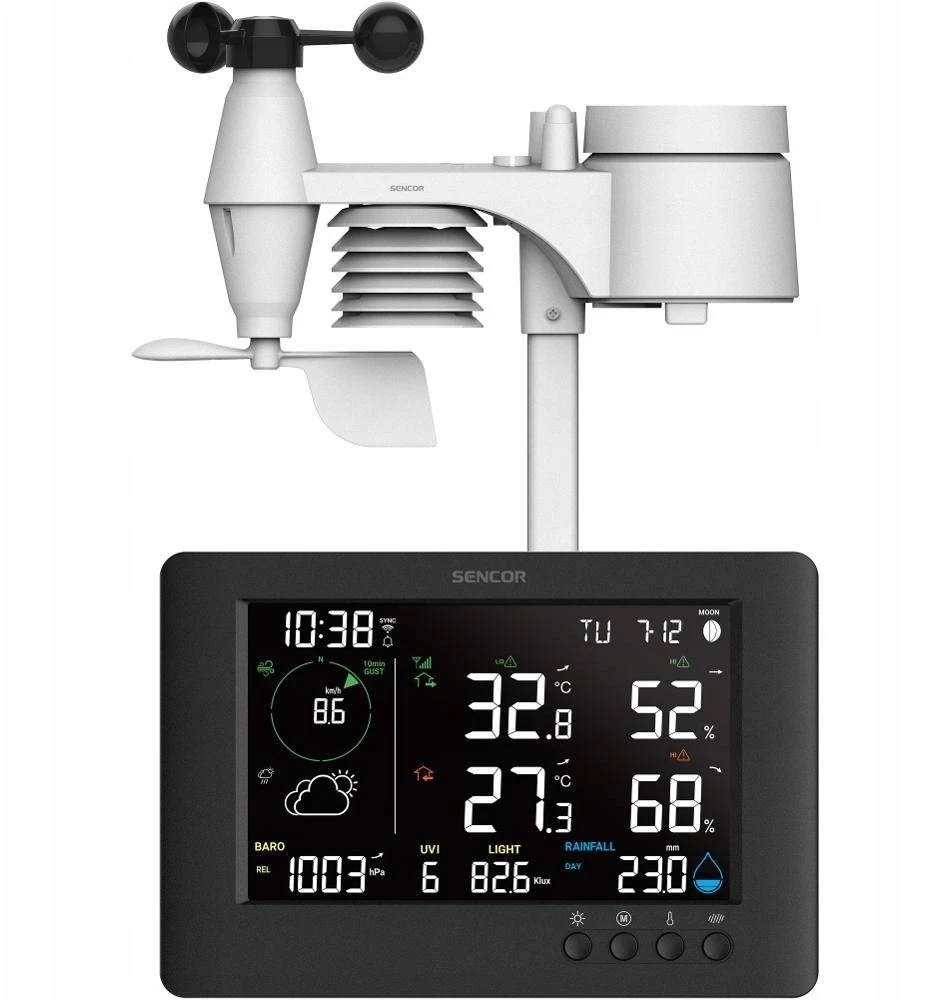 SWS 10500 WIFI meteorologinės stotelės SENCOR