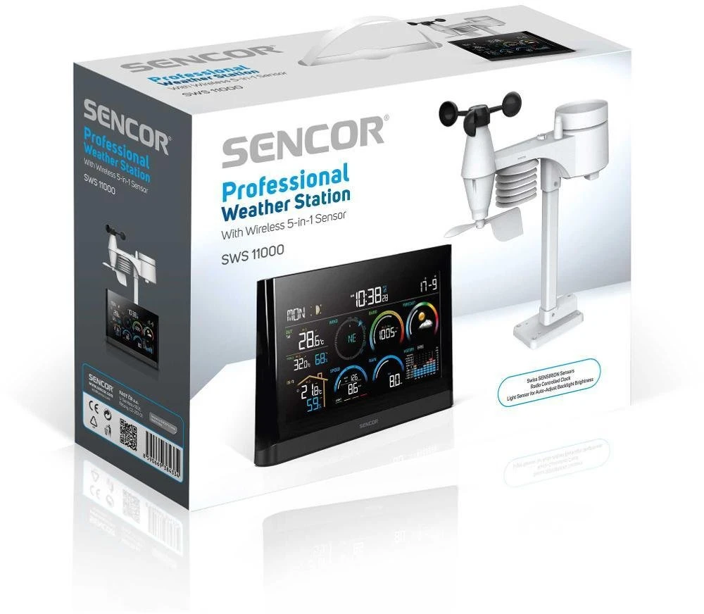 SWS 11000 Stacje pogodowe PRO SENCOR