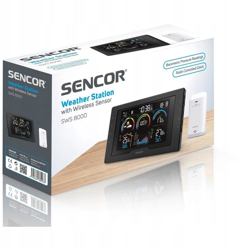 SWS 8000 SENCOR meteorologinė stotelė