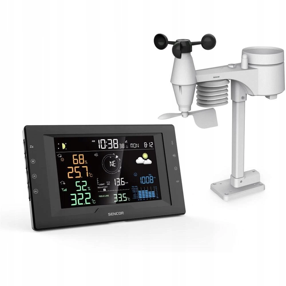 SWS 9400 SENCOR meteorologinės stotys