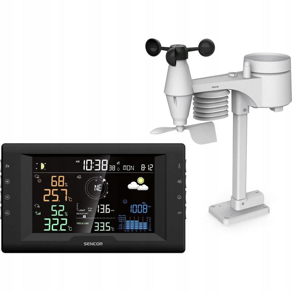 SWS 9400 SENCOR meteorologinės stotys