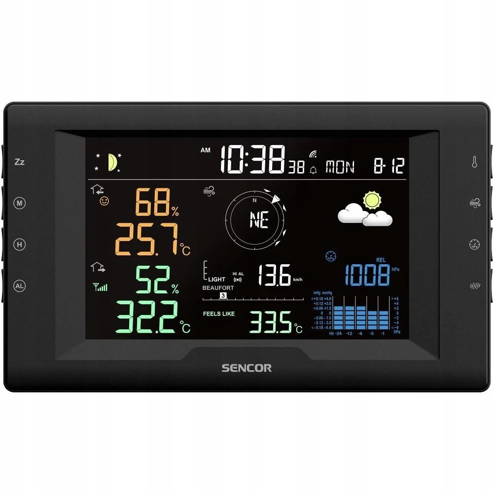 SWS 9400 SENCOR meteorologinės stotys